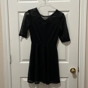 Paper Doll Black mesh Dress